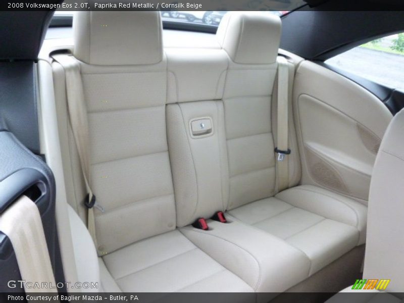 Paprika Red Metallic / Cornsilk Beige 2008 Volkswagen Eos 2.0T