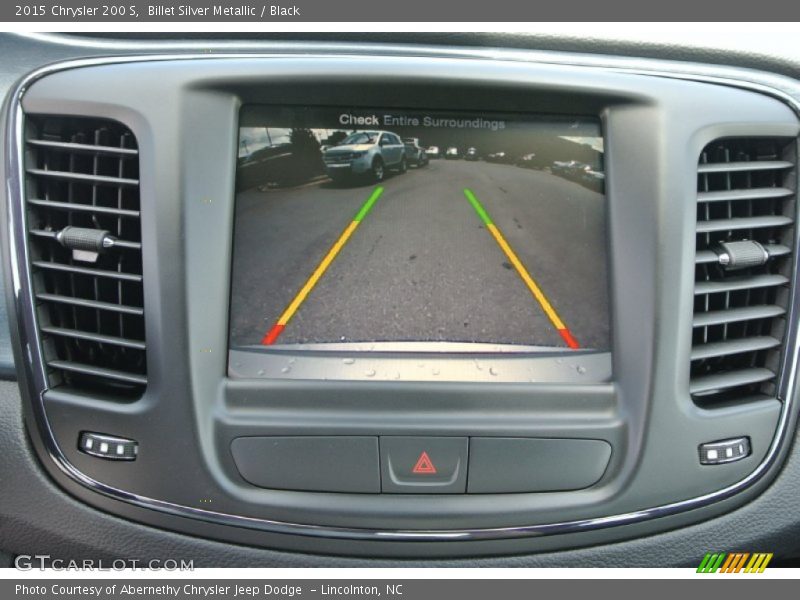 Billet Silver Metallic / Black 2015 Chrysler 200 S