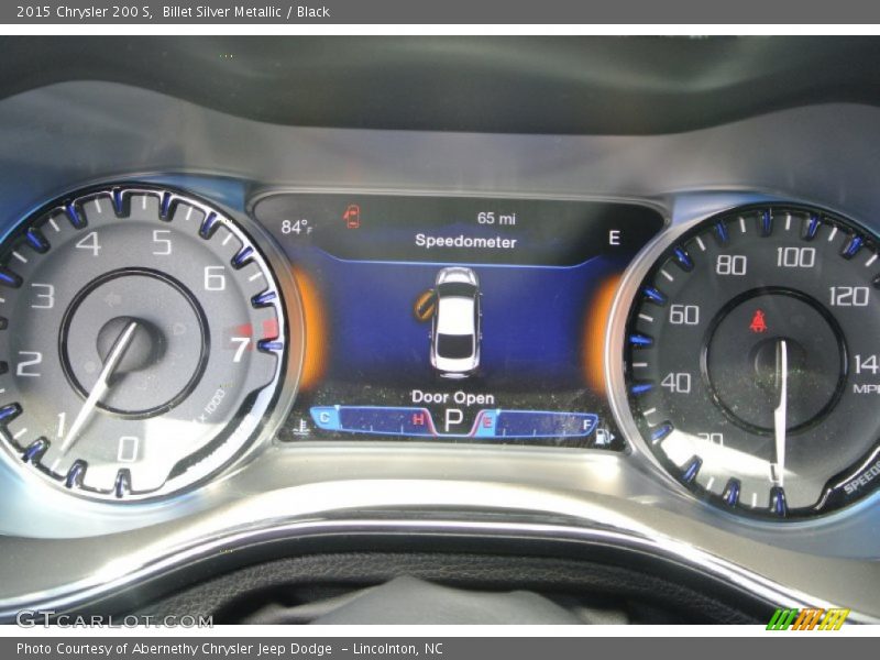 Billet Silver Metallic / Black 2015 Chrysler 200 S