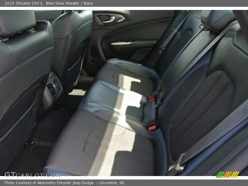 Billet Silver Metallic / Black 2015 Chrysler 200 S