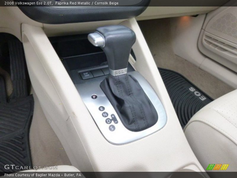 Paprika Red Metallic / Cornsilk Beige 2008 Volkswagen Eos 2.0T