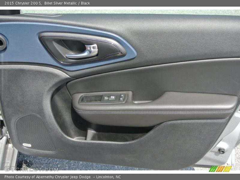 Billet Silver Metallic / Black 2015 Chrysler 200 S