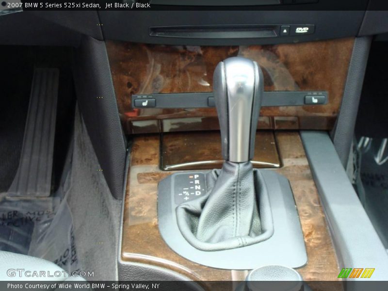 Jet Black / Black 2007 BMW 5 Series 525xi Sedan