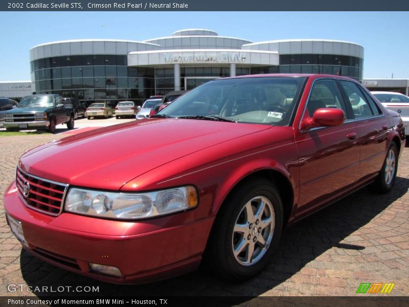 Crimson Red Pearl / Neutral Shale 2002 Cadillac Seville STS