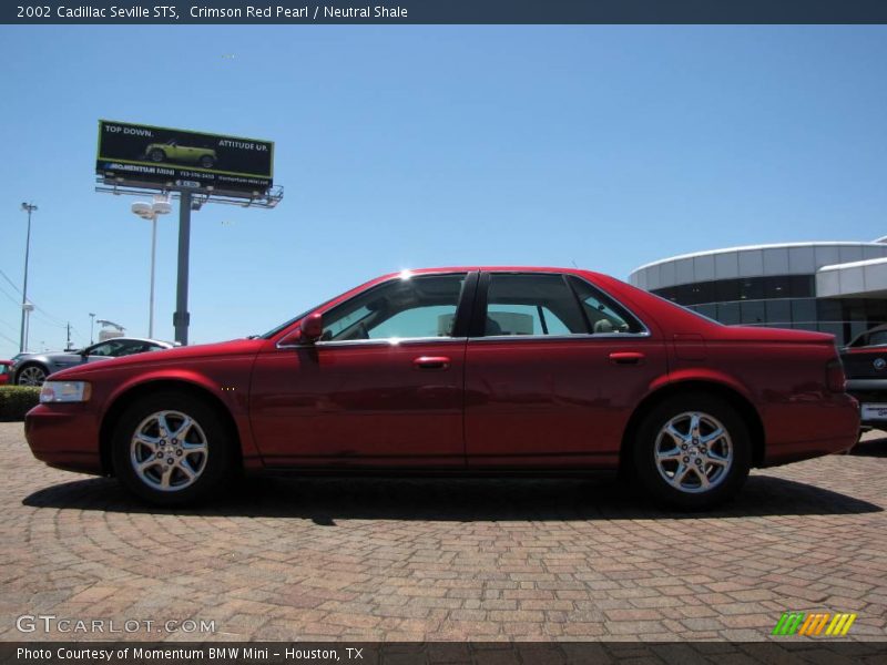 Crimson Red Pearl / Neutral Shale 2002 Cadillac Seville STS