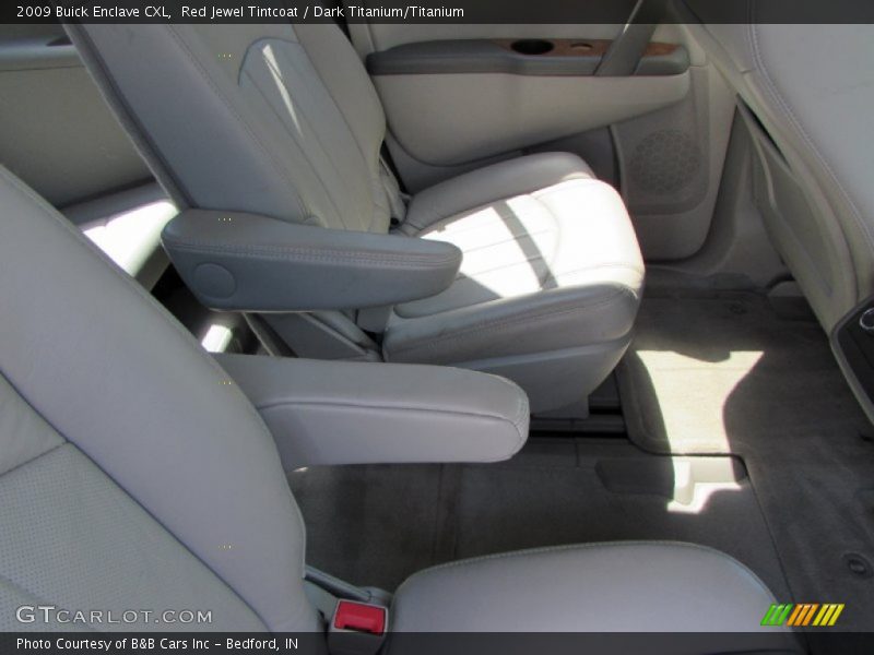 Red Jewel Tintcoat / Dark Titanium/Titanium 2009 Buick Enclave CXL