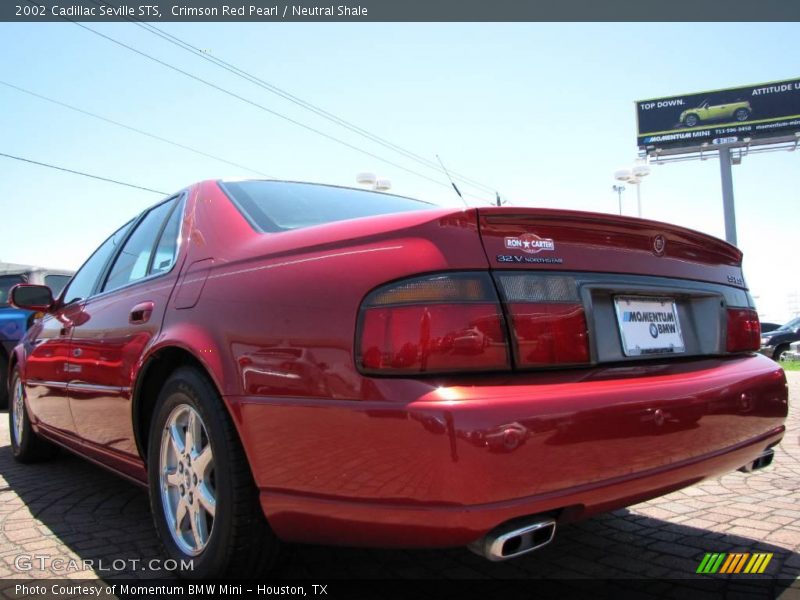 Crimson Red Pearl / Neutral Shale 2002 Cadillac Seville STS