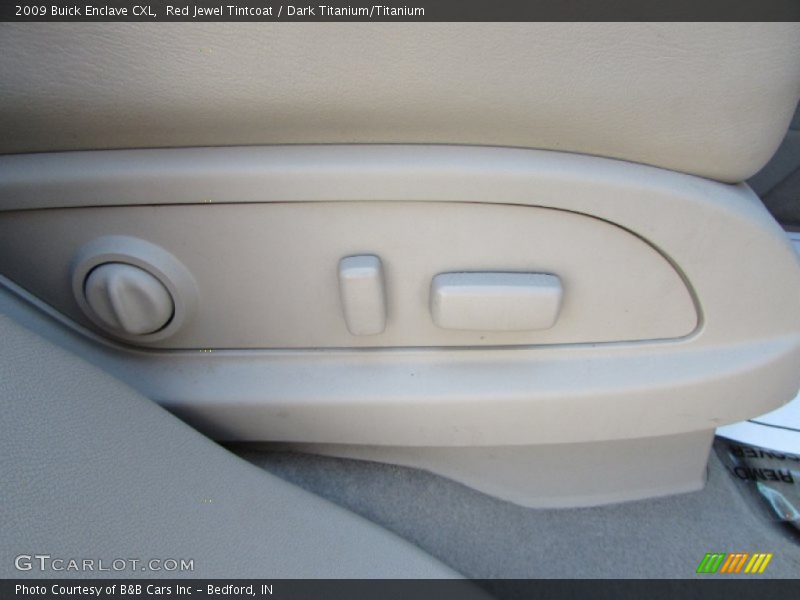 Red Jewel Tintcoat / Dark Titanium/Titanium 2009 Buick Enclave CXL