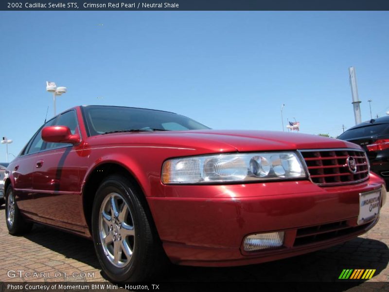 Crimson Red Pearl / Neutral Shale 2002 Cadillac Seville STS