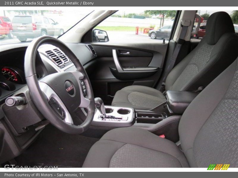 Quicksilver Metallic / Ebony 2011 GMC Acadia SLE