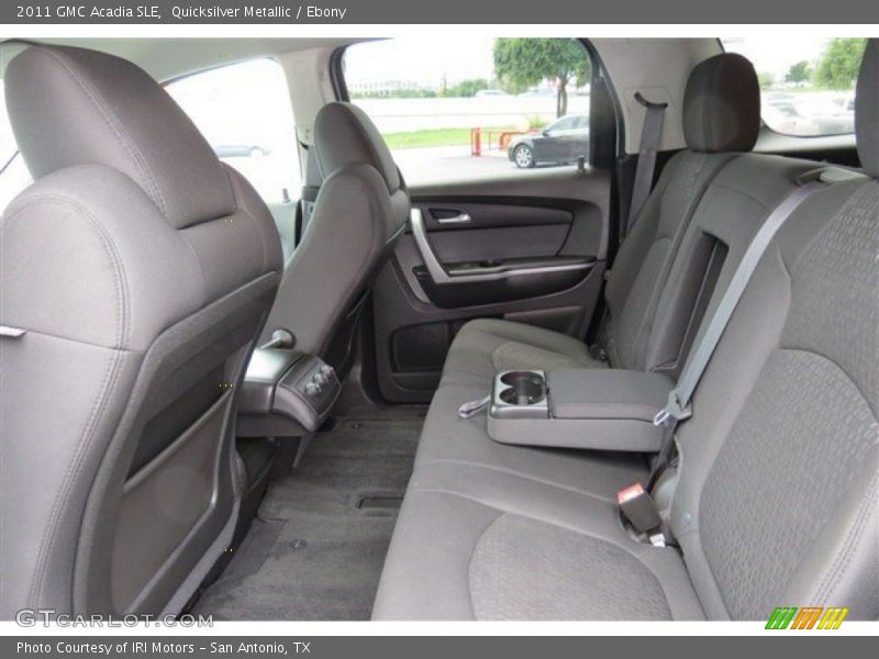 Quicksilver Metallic / Ebony 2011 GMC Acadia SLE
