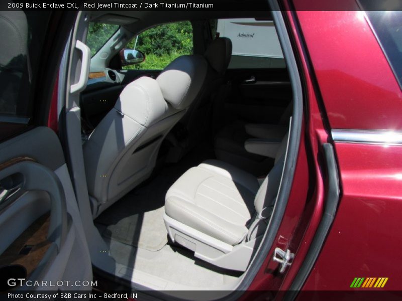 Red Jewel Tintcoat / Dark Titanium/Titanium 2009 Buick Enclave CXL
