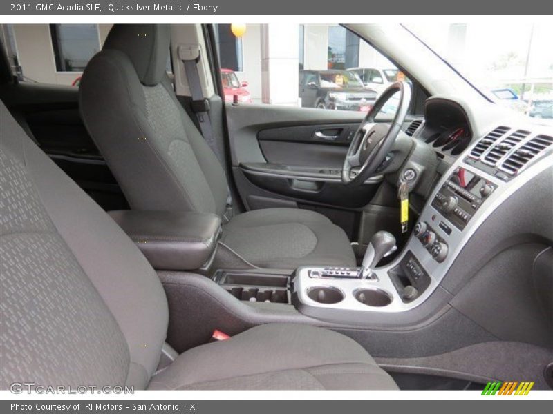 Quicksilver Metallic / Ebony 2011 GMC Acadia SLE