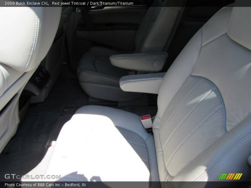 Red Jewel Tintcoat / Dark Titanium/Titanium 2009 Buick Enclave CXL