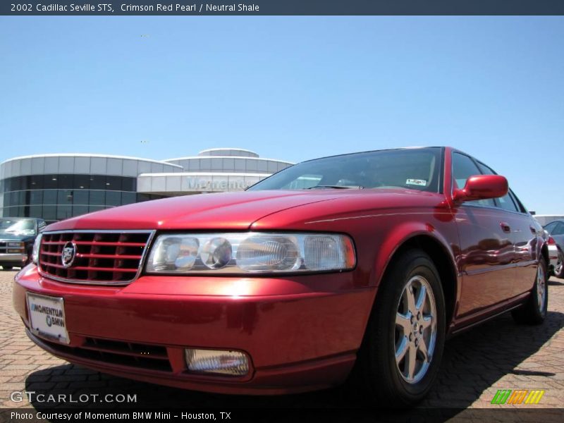Crimson Red Pearl / Neutral Shale 2002 Cadillac Seville STS
