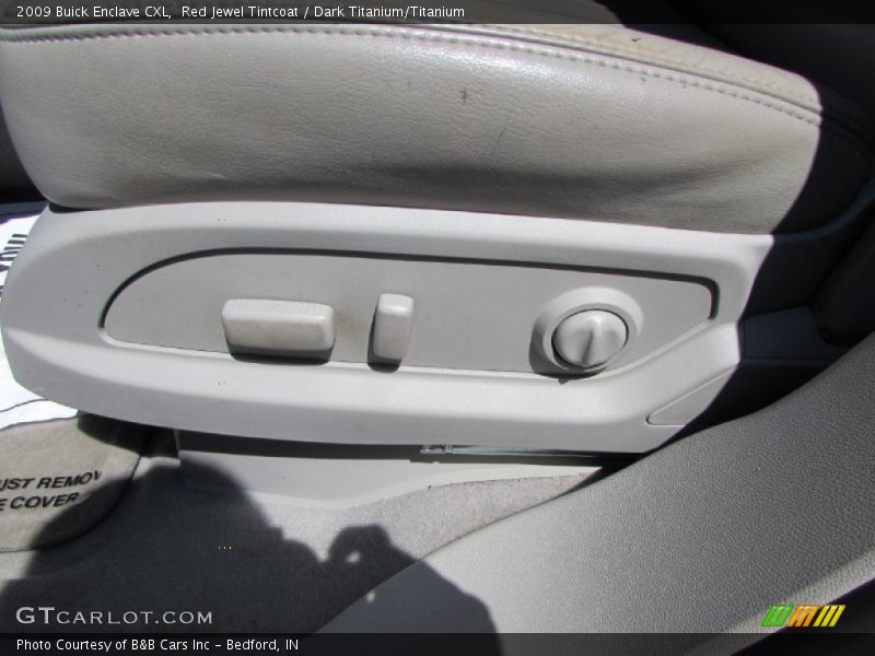 Red Jewel Tintcoat / Dark Titanium/Titanium 2009 Buick Enclave CXL