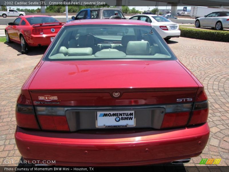 Crimson Red Pearl / Neutral Shale 2002 Cadillac Seville STS