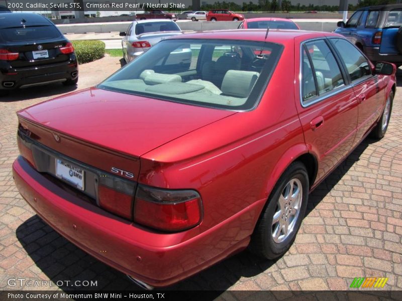 Crimson Red Pearl / Neutral Shale 2002 Cadillac Seville STS