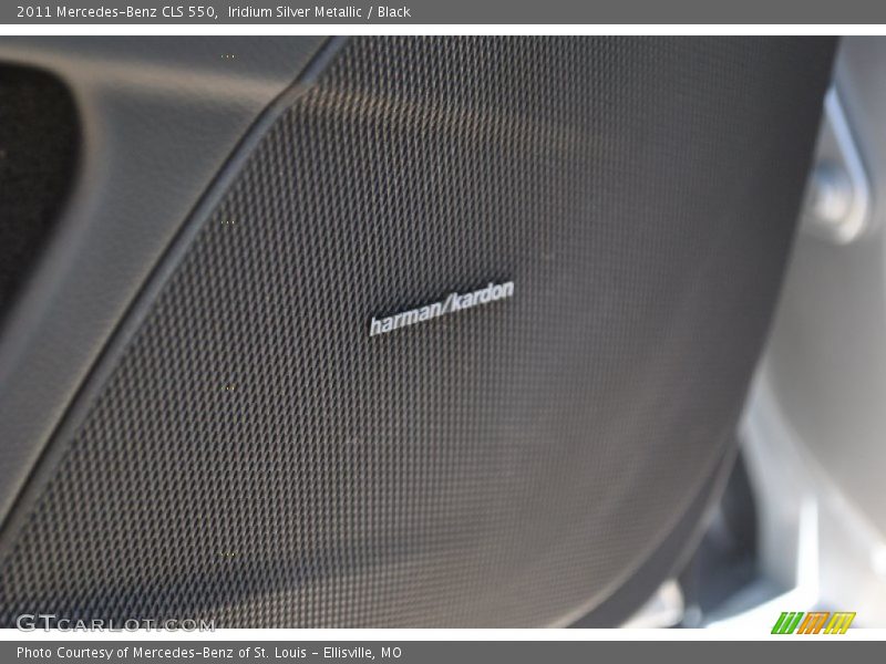 Iridium Silver Metallic / Black 2011 Mercedes-Benz CLS 550