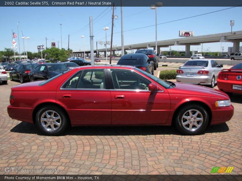 Crimson Red Pearl / Neutral Shale 2002 Cadillac Seville STS
