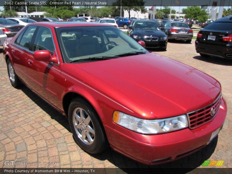Crimson Red Pearl / Neutral Shale 2002 Cadillac Seville STS