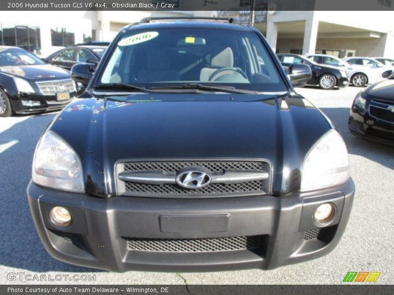 Obsidian Black / Gray 2006 Hyundai Tucson GLS V6 4x4
