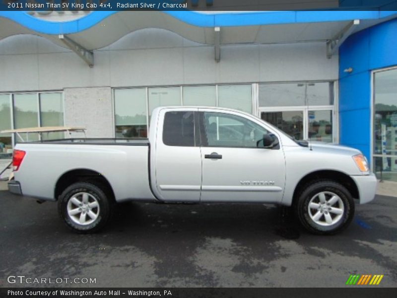 Radiant Silver / Charcoal 2011 Nissan Titan SV King Cab 4x4
