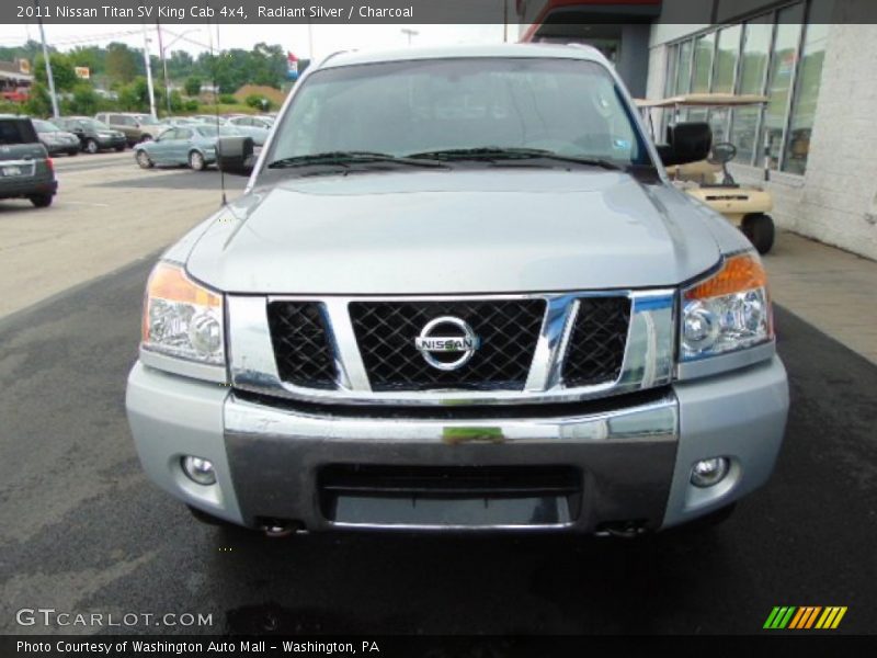 Radiant Silver / Charcoal 2011 Nissan Titan SV King Cab 4x4