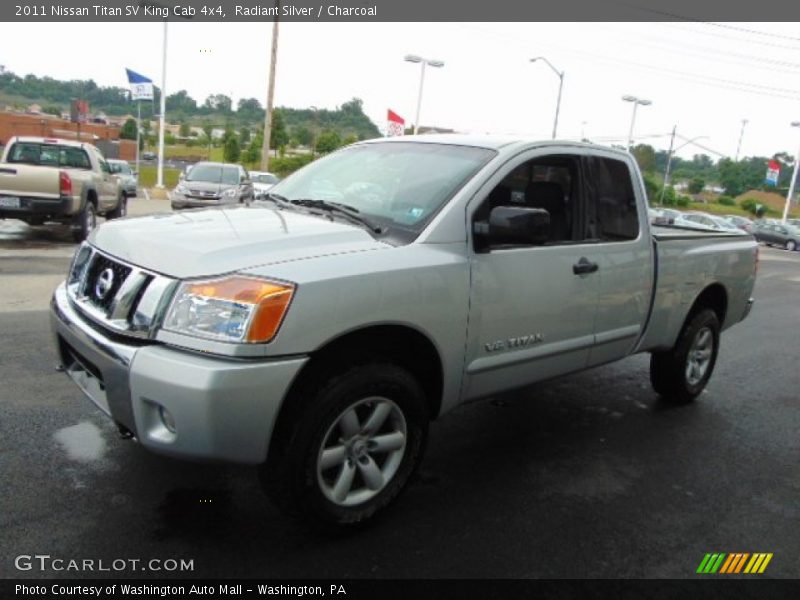 Radiant Silver / Charcoal 2011 Nissan Titan SV King Cab 4x4