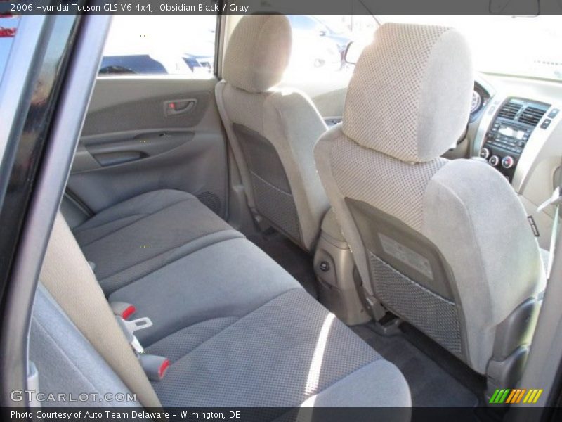 Obsidian Black / Gray 2006 Hyundai Tucson GLS V6 4x4