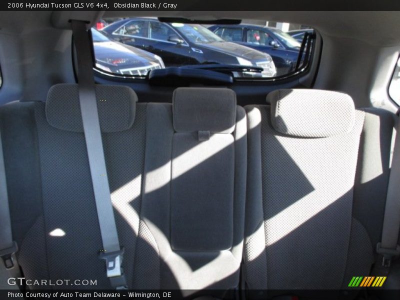 Obsidian Black / Gray 2006 Hyundai Tucson GLS V6 4x4