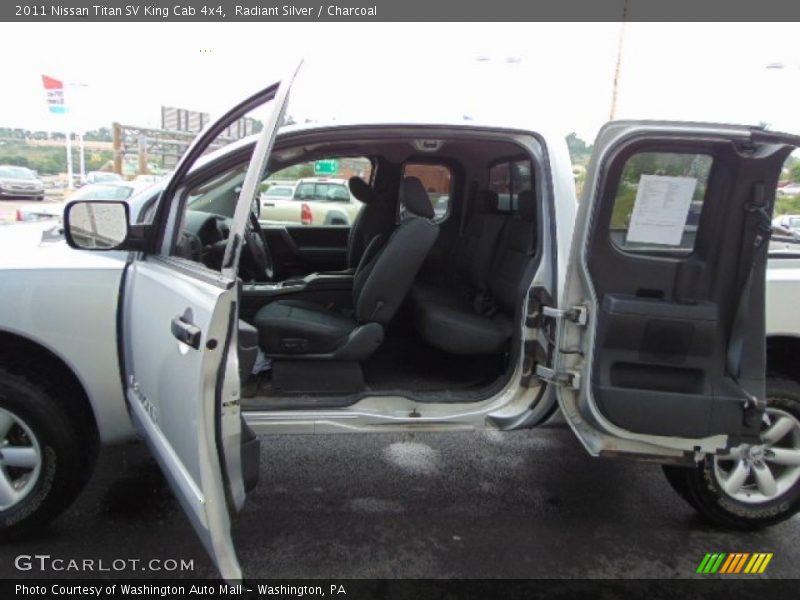 Radiant Silver / Charcoal 2011 Nissan Titan SV King Cab 4x4