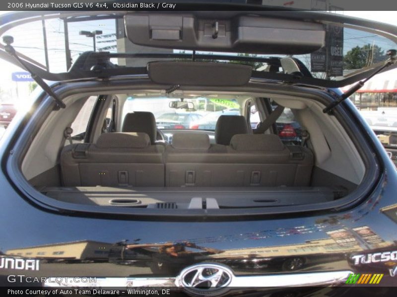 Obsidian Black / Gray 2006 Hyundai Tucson GLS V6 4x4