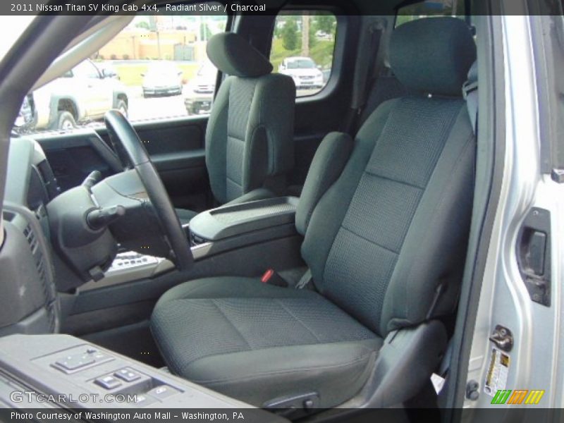 Radiant Silver / Charcoal 2011 Nissan Titan SV King Cab 4x4