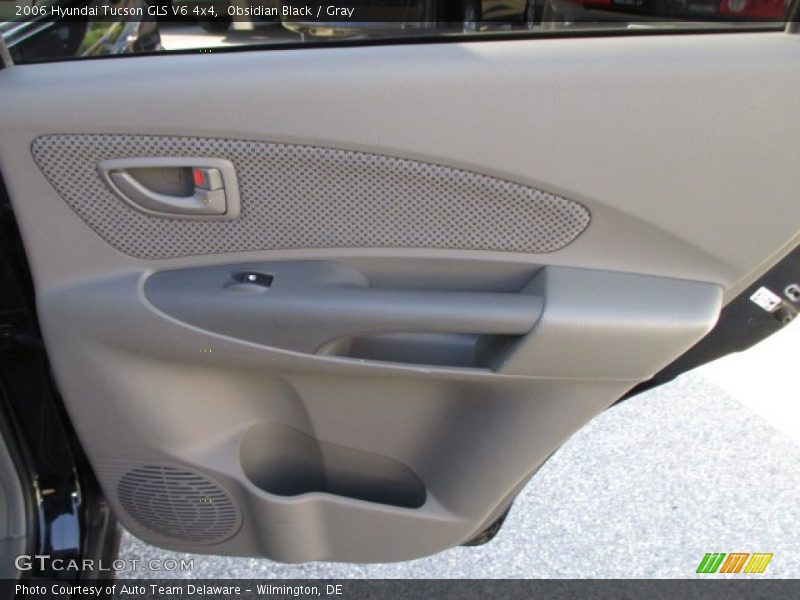 Obsidian Black / Gray 2006 Hyundai Tucson GLS V6 4x4
