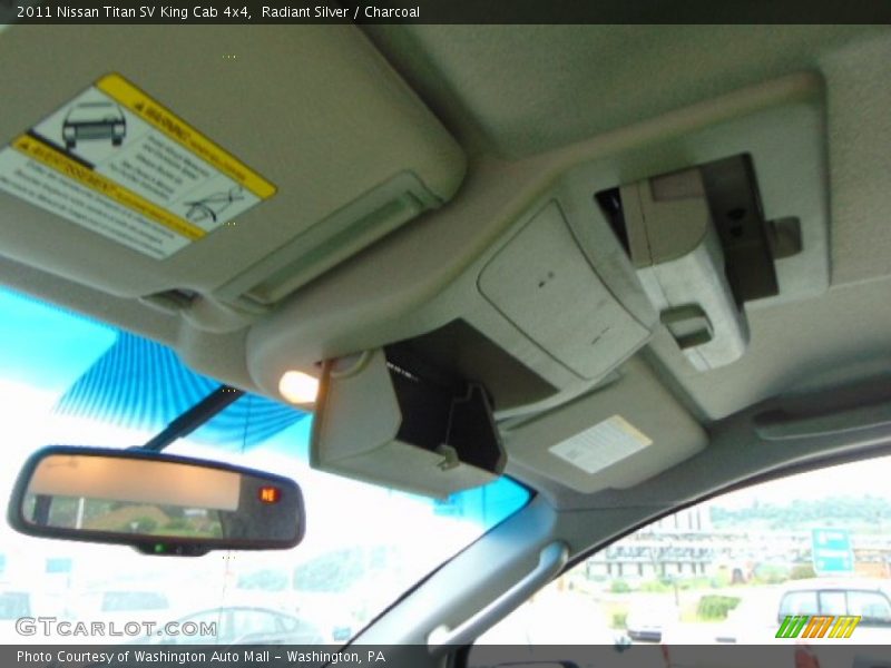 Radiant Silver / Charcoal 2011 Nissan Titan SV King Cab 4x4