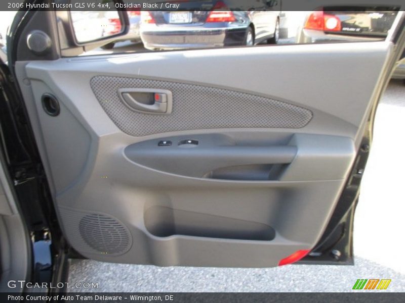 Obsidian Black / Gray 2006 Hyundai Tucson GLS V6 4x4
