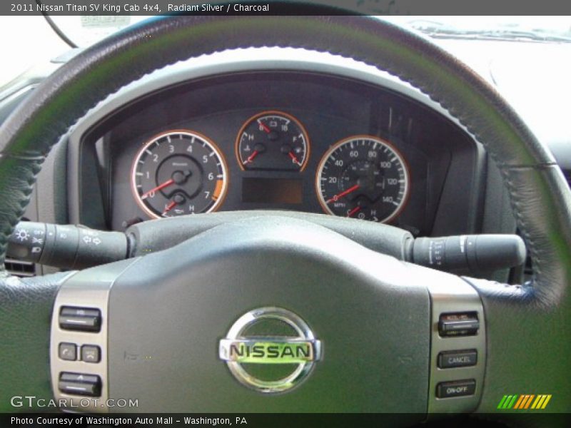 Radiant Silver / Charcoal 2011 Nissan Titan SV King Cab 4x4