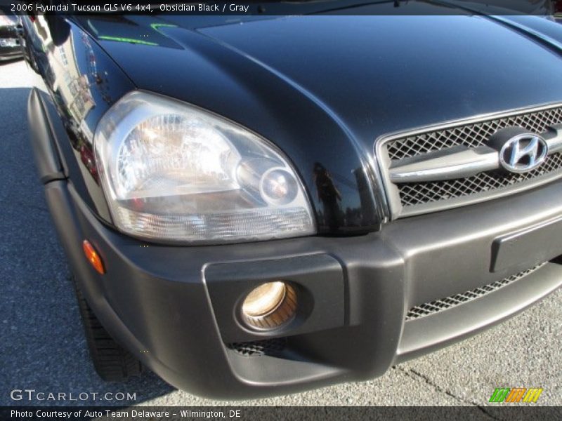 Obsidian Black / Gray 2006 Hyundai Tucson GLS V6 4x4