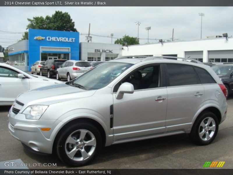 Silver Ice Metallic / Black 2014 Chevrolet Captiva Sport LTZ