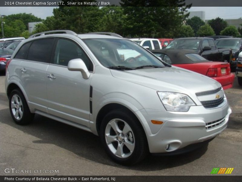 Silver Ice Metallic / Black 2014 Chevrolet Captiva Sport LTZ