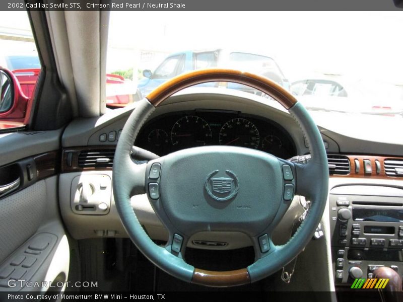 Crimson Red Pearl / Neutral Shale 2002 Cadillac Seville STS