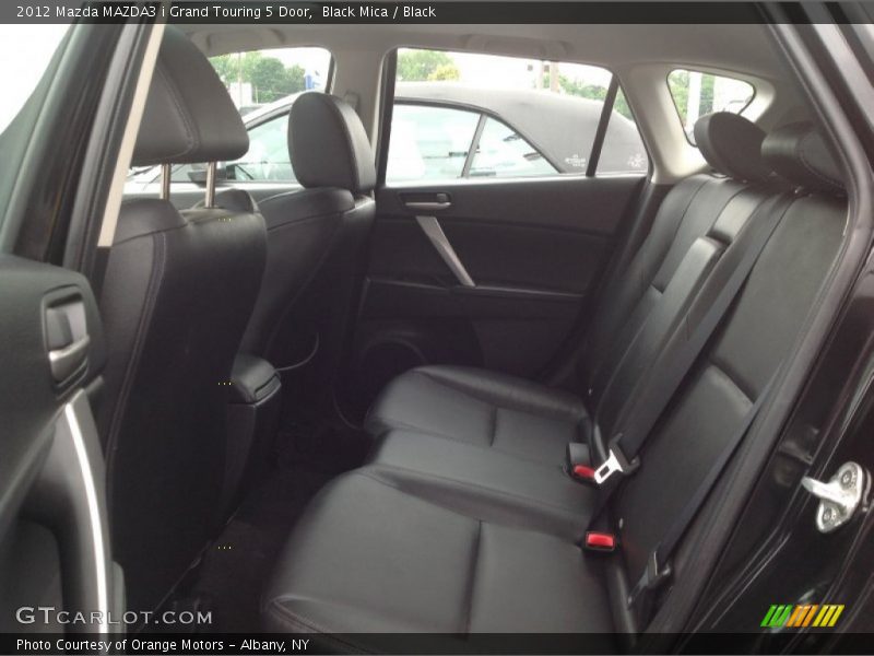 Black Mica / Black 2012 Mazda MAZDA3 i Grand Touring 5 Door
