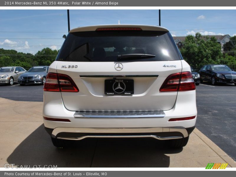 Polar White / Almond Beige 2014 Mercedes-Benz ML 350 4Matic