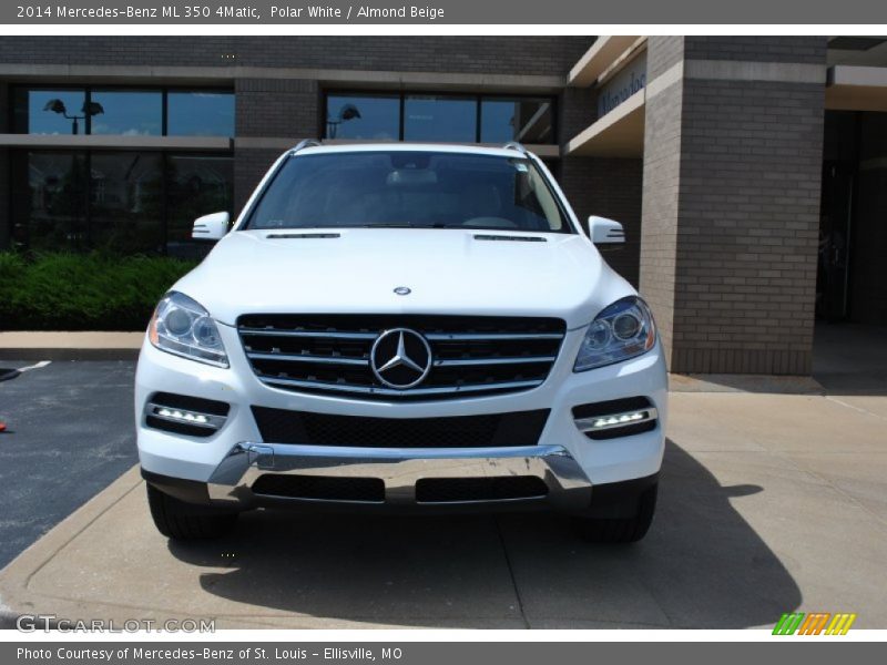 Polar White / Almond Beige 2014 Mercedes-Benz ML 350 4Matic