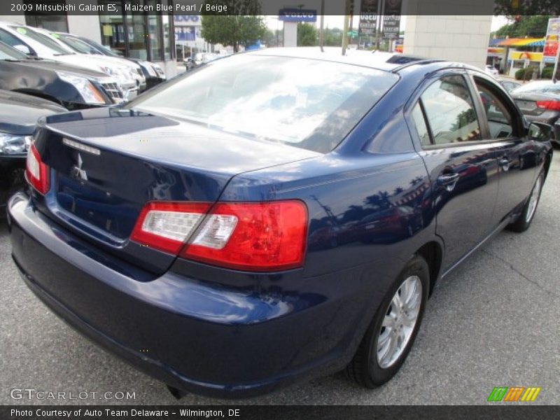 Maizen Blue Pearl / Beige 2009 Mitsubishi Galant ES