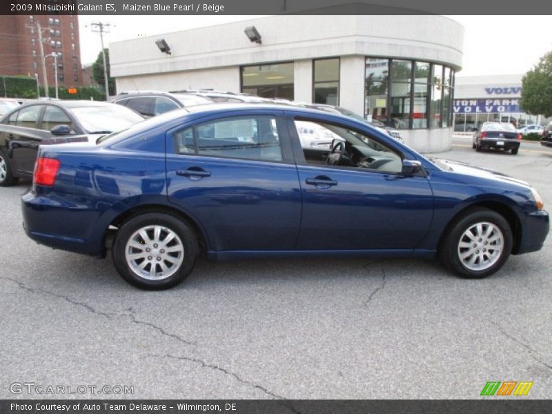 Maizen Blue Pearl / Beige 2009 Mitsubishi Galant ES