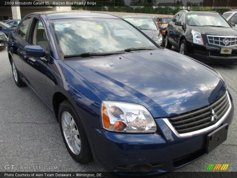 Maizen Blue Pearl / Beige 2009 Mitsubishi Galant ES