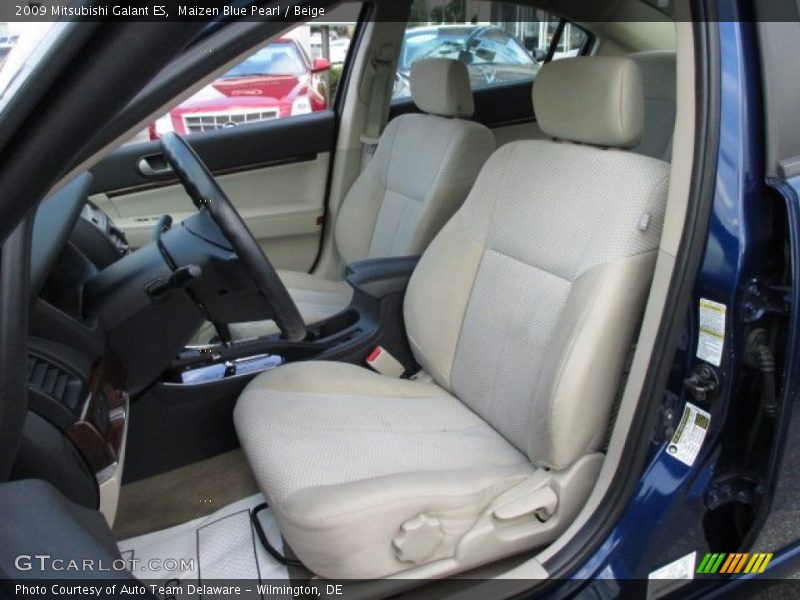 Maizen Blue Pearl / Beige 2009 Mitsubishi Galant ES