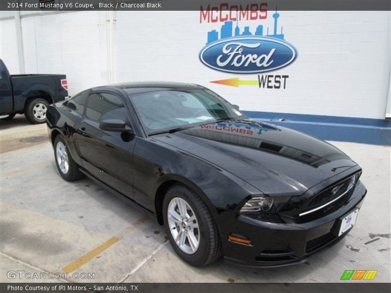 Black / Charcoal Black 2014 Ford Mustang V6 Coupe